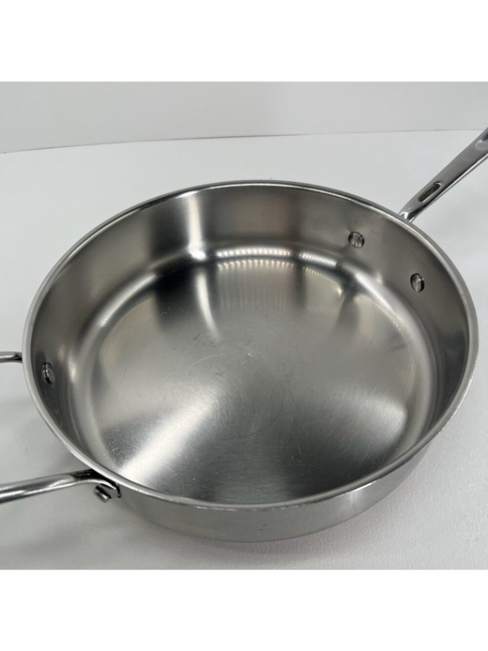 Emeril 3qt Sauté Pan Stainless Steel Copper Band Skillet Helper Handle 10.5 Inch - Picture 5 of 16